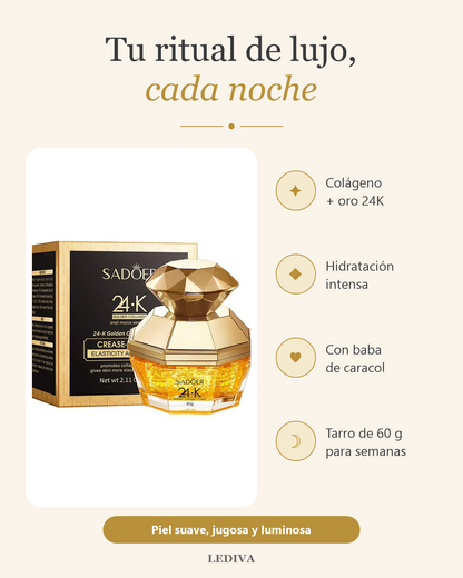 Crema de Colágeno Oro 24K – Firmeza y Elasticidad 60 g