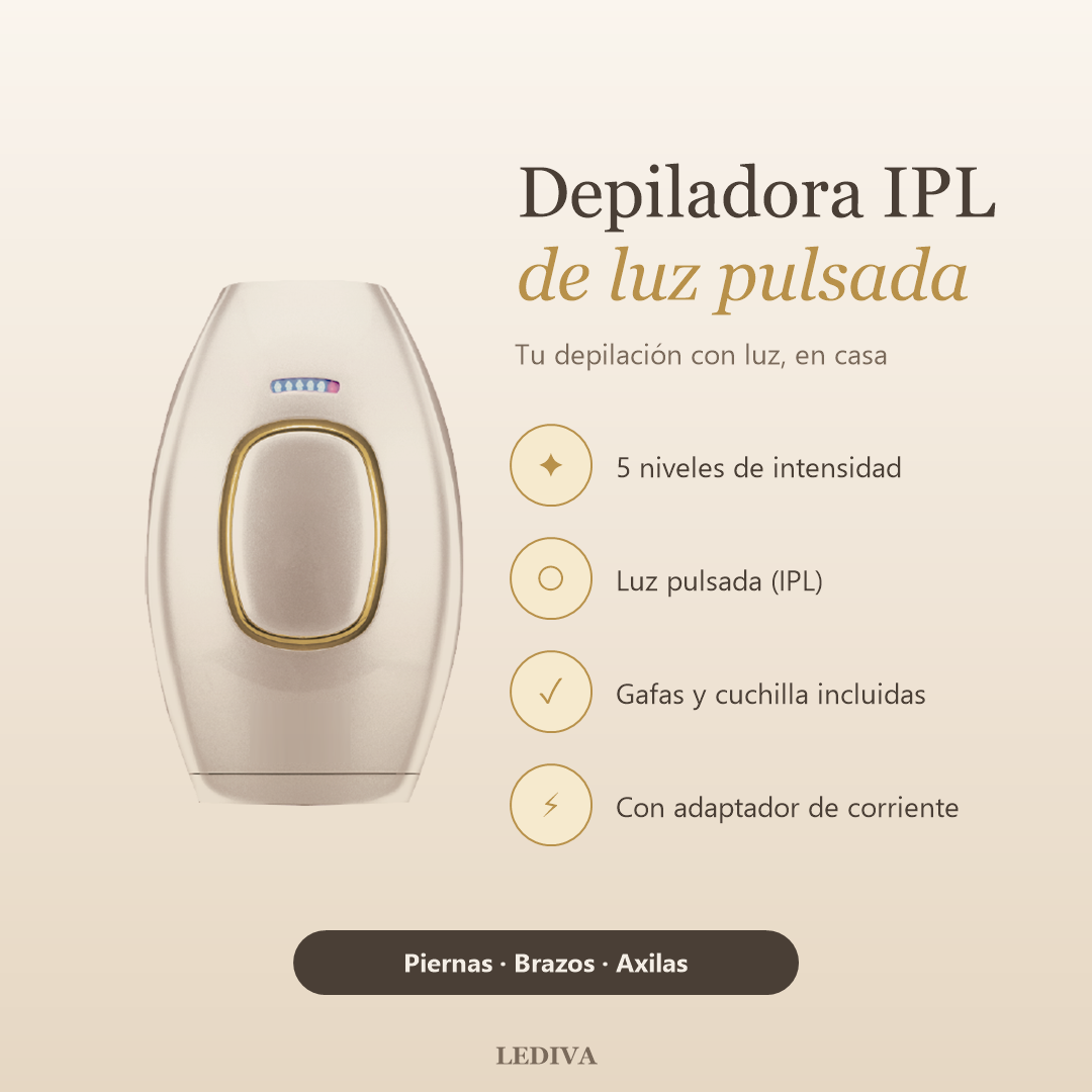 Depiladora IPL de luz pulsada