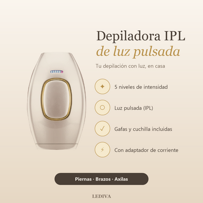 Depiladora IPL de luz pulsada