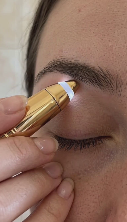 Depilador facial de precisión con luz LED
